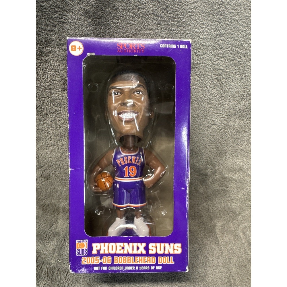 Sports Authority Raja Bell 19 Phoenix Suns Bobble Head 2005-06 Purple 1‎ Of 5